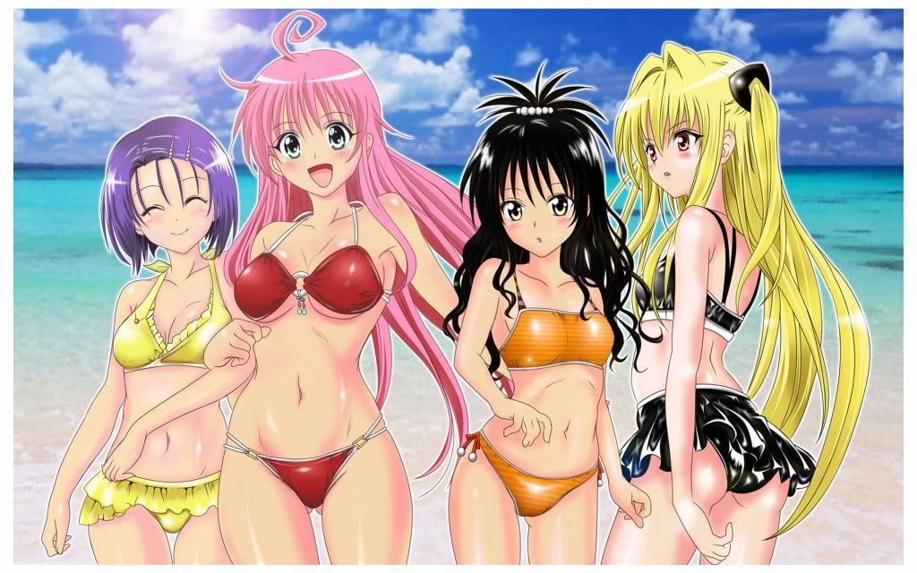 Japan Manga Bikini Models
