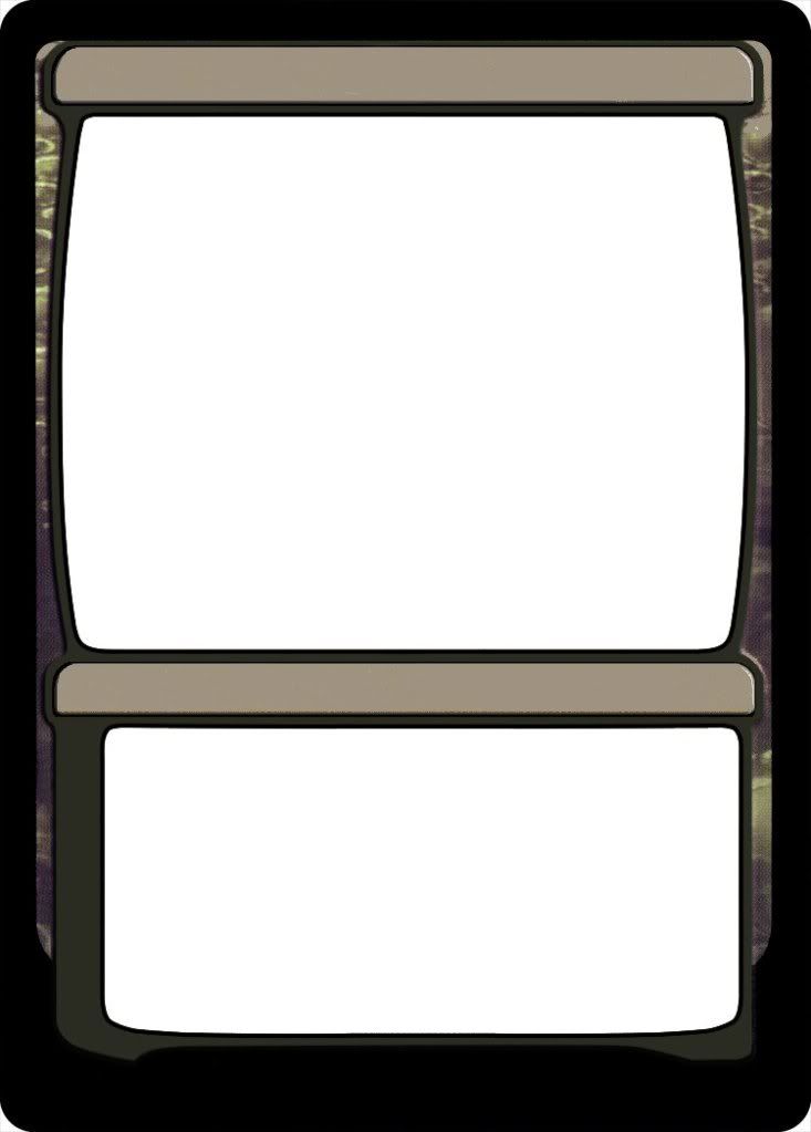 Mtg Blank Card Template