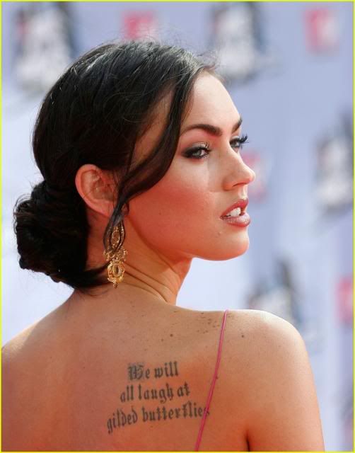 megan fox tattoos. Megan Fox