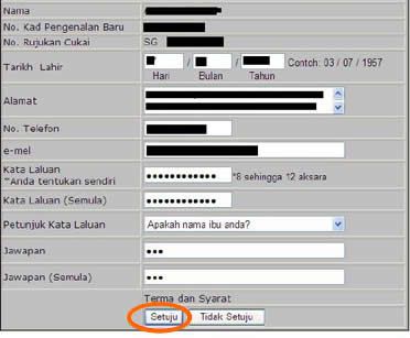 E-filing login lhdn