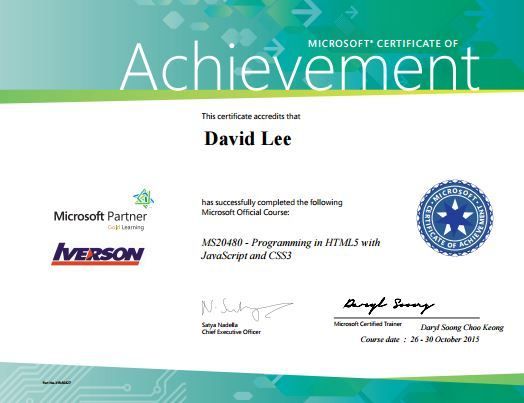 HTML5 Certification html5-cert