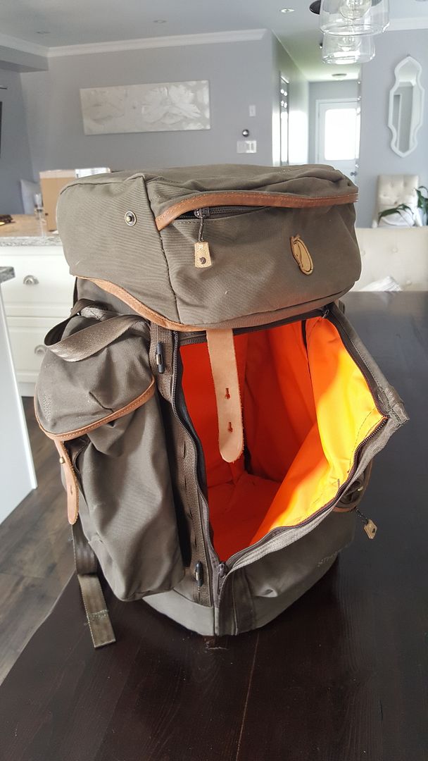 WTS Fjallraven Stubben pack with side pockets Price Drop