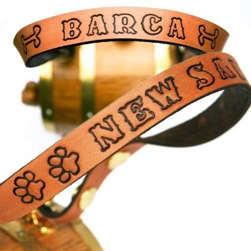 Saint Bernard Big Ass Dog Keg Barrel Personalized Collar St Whiskey