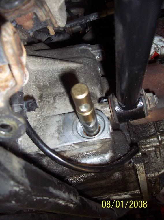 Leaking trans fluid from shift linkage. FEOA Forums