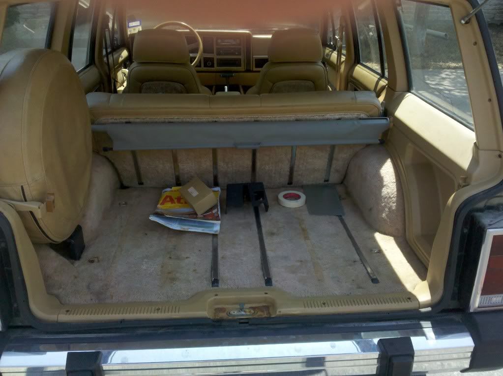 Jeep grand wagoneer rear cargo cover #2