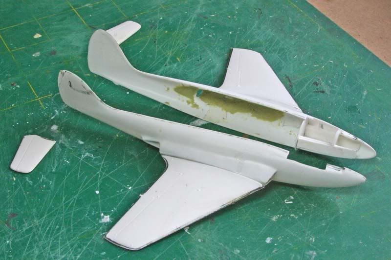 Hawker P1052 Maintrack vacform 1/72 Work in Progress Aircraft