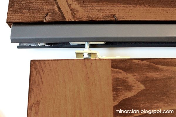 DIY Sliding Barn Door Hardware