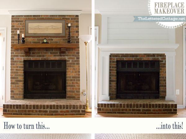 Fireplace Makeover Reveal! - Beneath My Heart