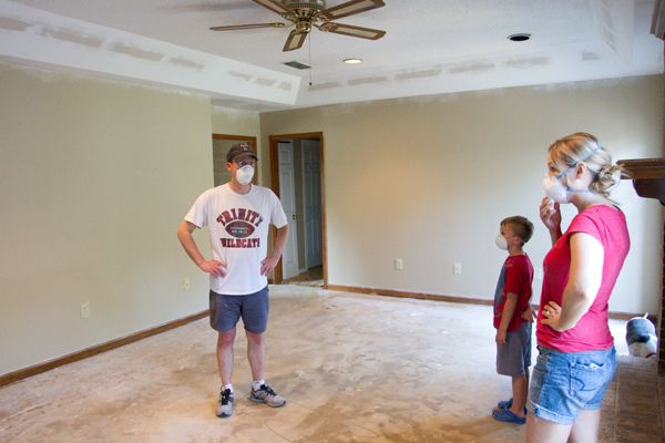 Popcorn Ceiling To Plank Ceiling The Lettered Cottage