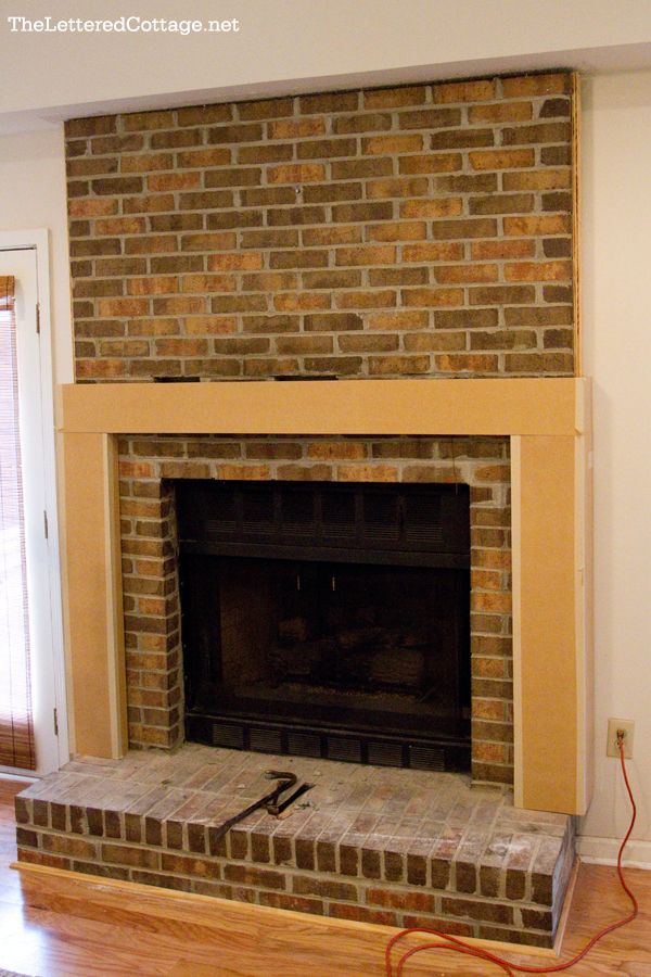 Best Quality Brick Fireplace Makeover Before and After 600 x 900 · 663 kB · jpeg