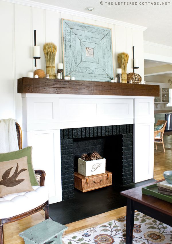 Fall Mantel Ideas Pinterest