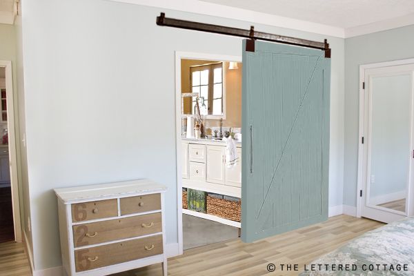 We're Building A Barn Door | The Lettered Cottage