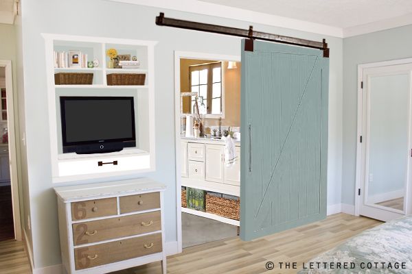 Bathroom Barn Door