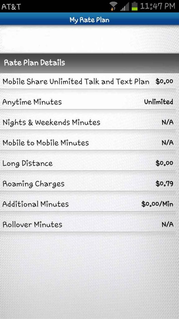 Does ATT charge for domestic voice and or data roaming? XDA Forums
