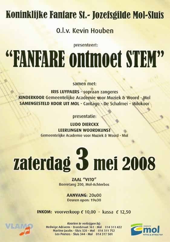 Fanfare ontmoet stem