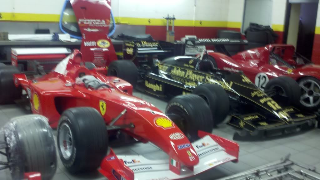 F1 Race Car Micheal Schumachers