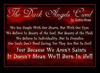Dark Angels Creed