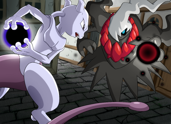 Mewtwo vs Darkrai