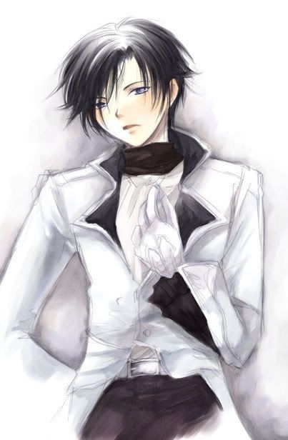 white, black, evil, anime, man, men, cute, hot, fancy Pictures, Images and Photos