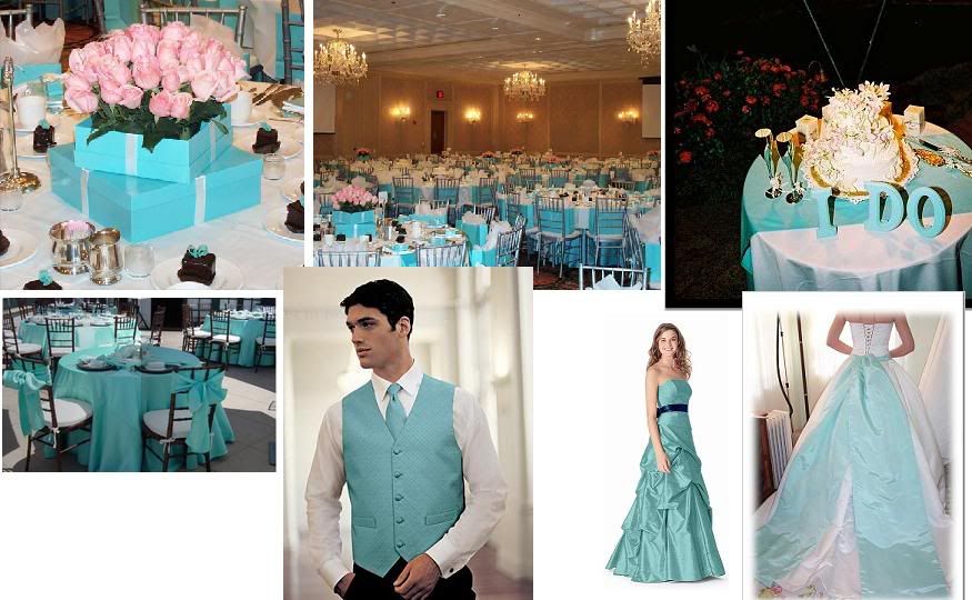 Here are some Color Inspirations for Tiffany Blue Color that I like