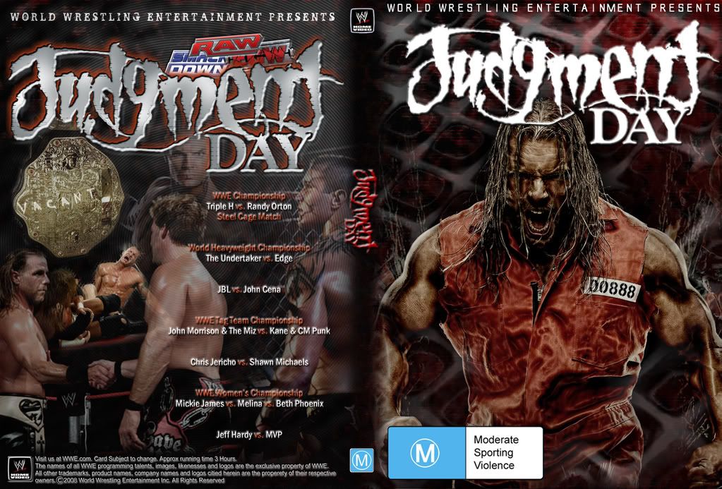 judgment day 2011. Judgement Day 2007. 2011.