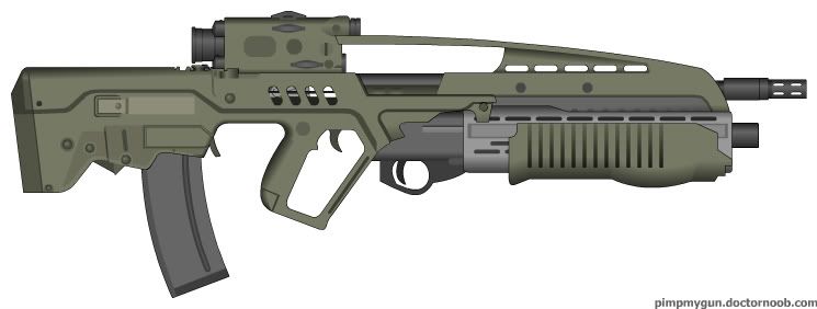 caseless assault rifle