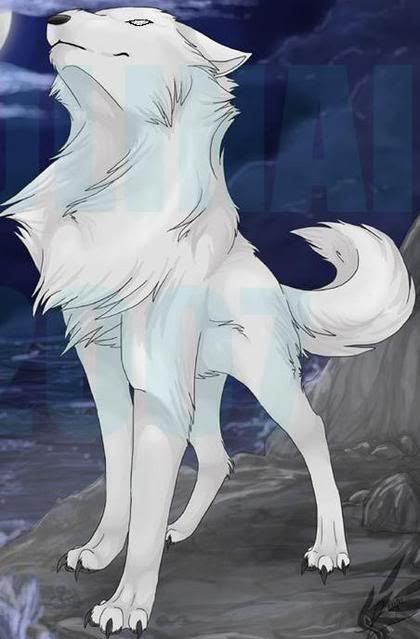 anime wolves with wings. anime white wolf silver
