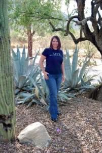 DesertMama wearing Joe’s Jeans in the Arizona Desert  copyright 2008 Beth Blair