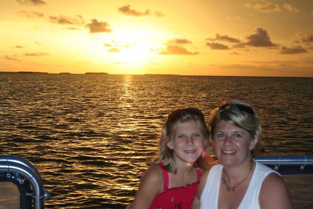 CajunMama and LCM on Sunset Cruise in the Keys