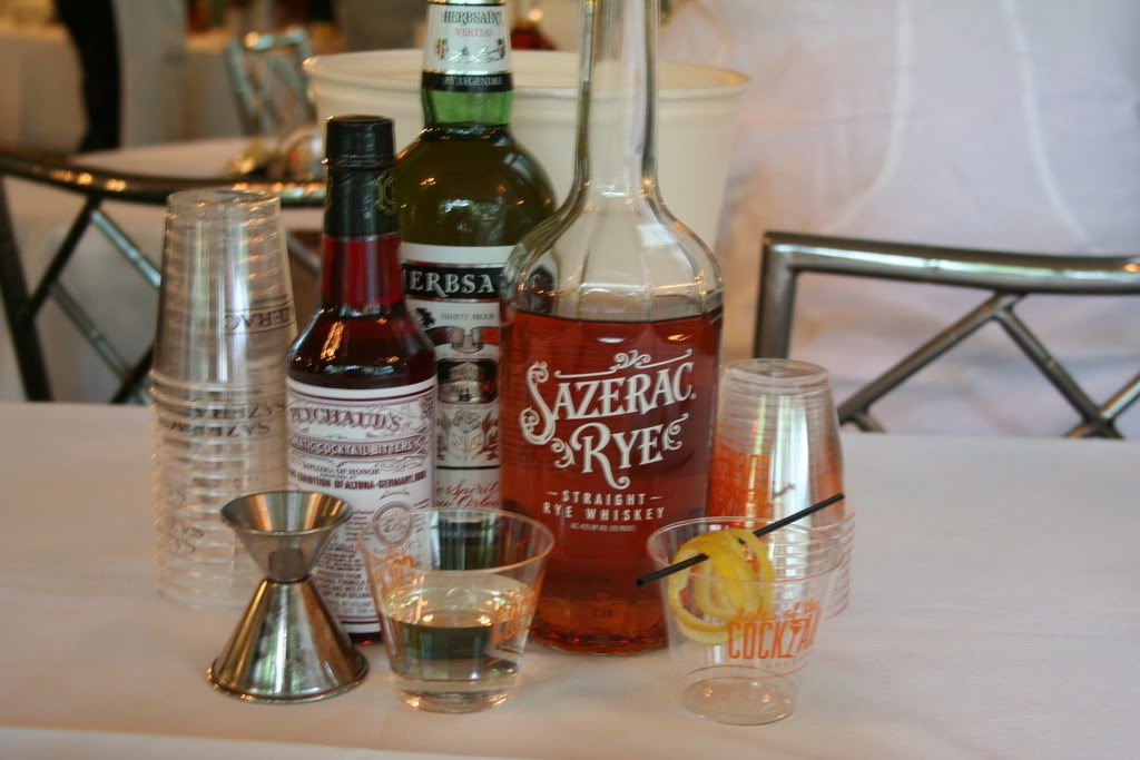 Sazerac Cocktail Ingredients