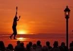 Sunset Celebration at Mallory Square