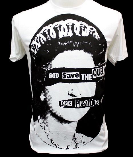 Sex Pistols Uk God Save The Queen Retro Punk T Shirt Xl Ebay 