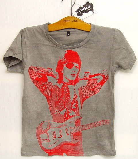 David Bowie Ziggy Stardust Vintage Punk Rock T Shirt S Ebay 8690