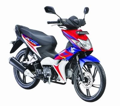 Blade warna warni Warna lain Blade. Kerenan mana dengan yang motif Honda Repsol?