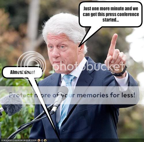Bill Clinton Being Impeached