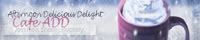 Cafe Afternoon Delicious Delights banner
