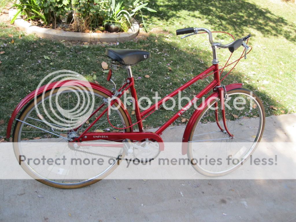 Vintage Womens Univega Tri Star Road Bike 3 Speed 46cm  