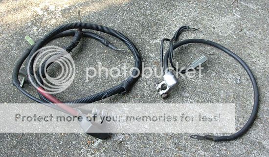 2000 Ford ranger battery cables #3