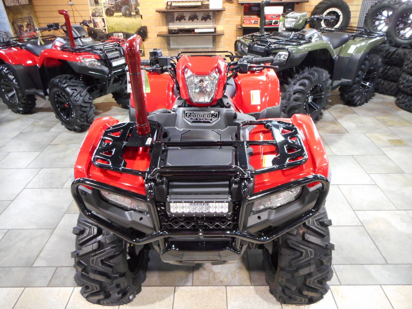 All New 2015 Honda TRX500 Foreman Rubicon 4WD 