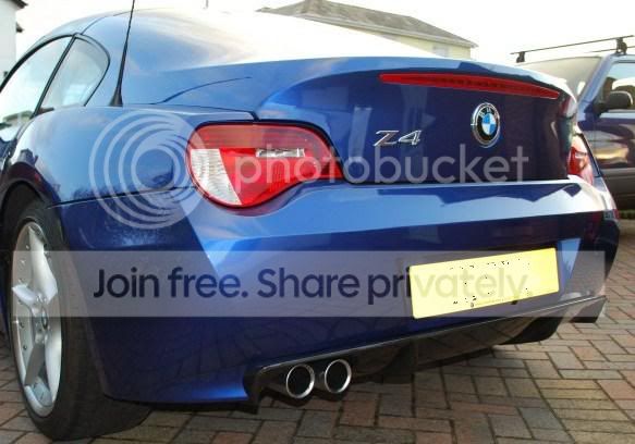 Diffuseur Carbone arriere Z4 E85 Phase 2 - BMW Z3 / Z4 Club France
