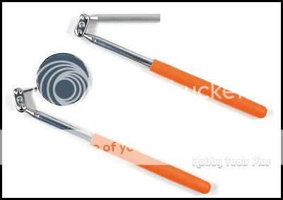 2pc Inspection Mirror & Magnetic Pick Up Tool 837013534037  