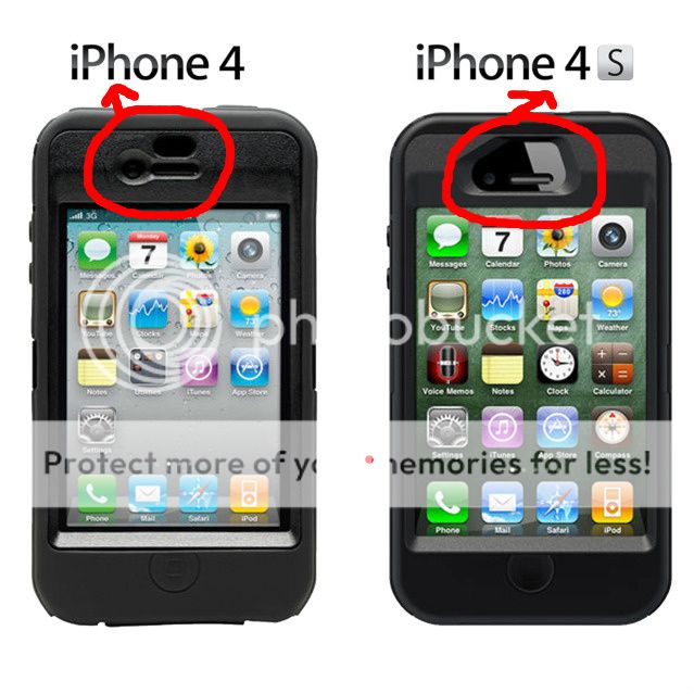 Bigger Sensor For iPhone 4S (Siri)