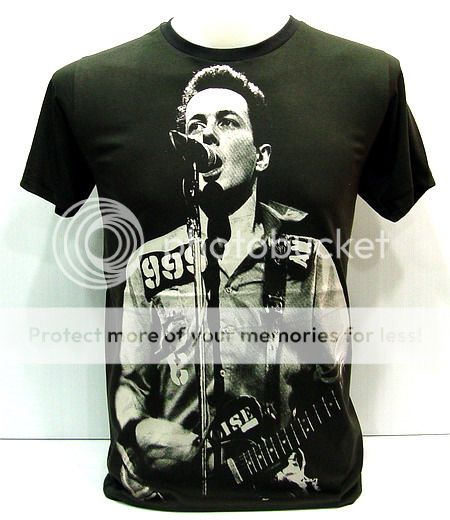 Joe Strummer The Clash UK Vintage Punk Rock T Shirt M  