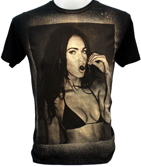 MEGAN FOX Cherry Popper Shia Labeouf Movie★ T Shirt M  