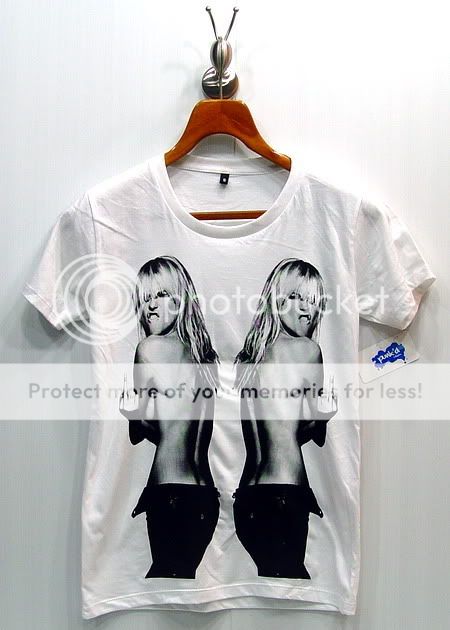 Kate Moss Finger Flip Punk Rock T Shirt Blondie Heidi S  