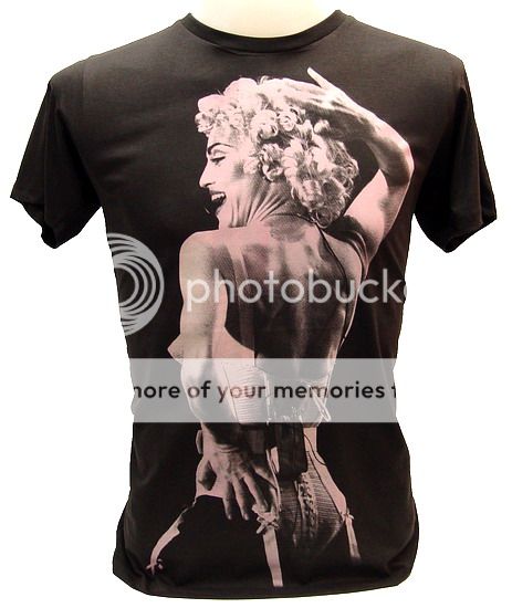 Madonna 80s Pop Star Icon Vintage Punk Rock T Shirt XL