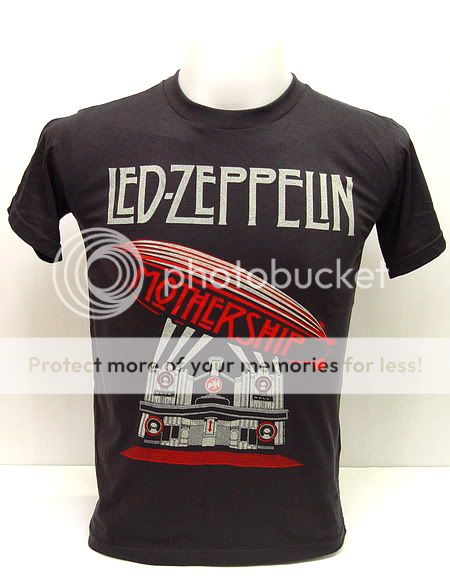 LED ZEPPELIN 70s MotherShip Vintage Rock Tour T Shirt M  